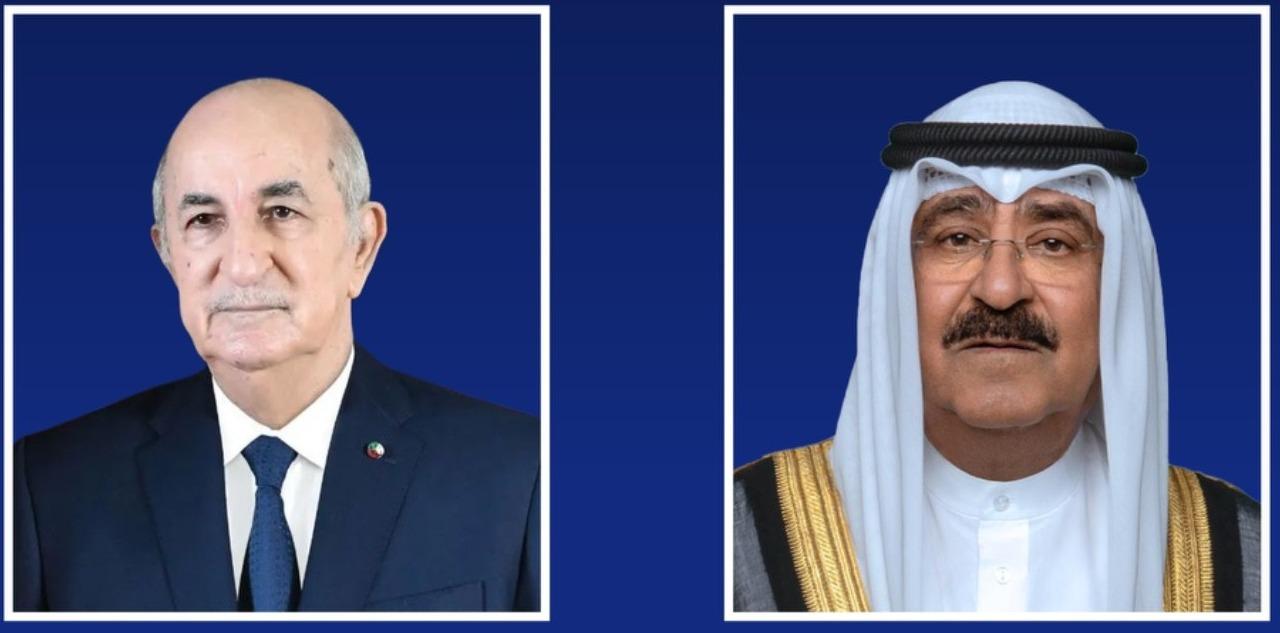 سمو أمير البلاد يعزي الرئيس الجزائري